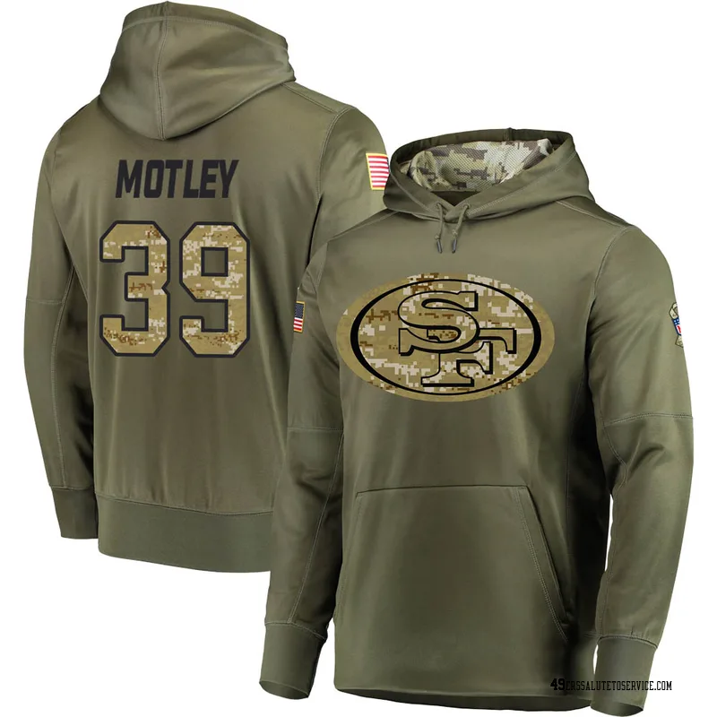 salute to service hoodie 49ers