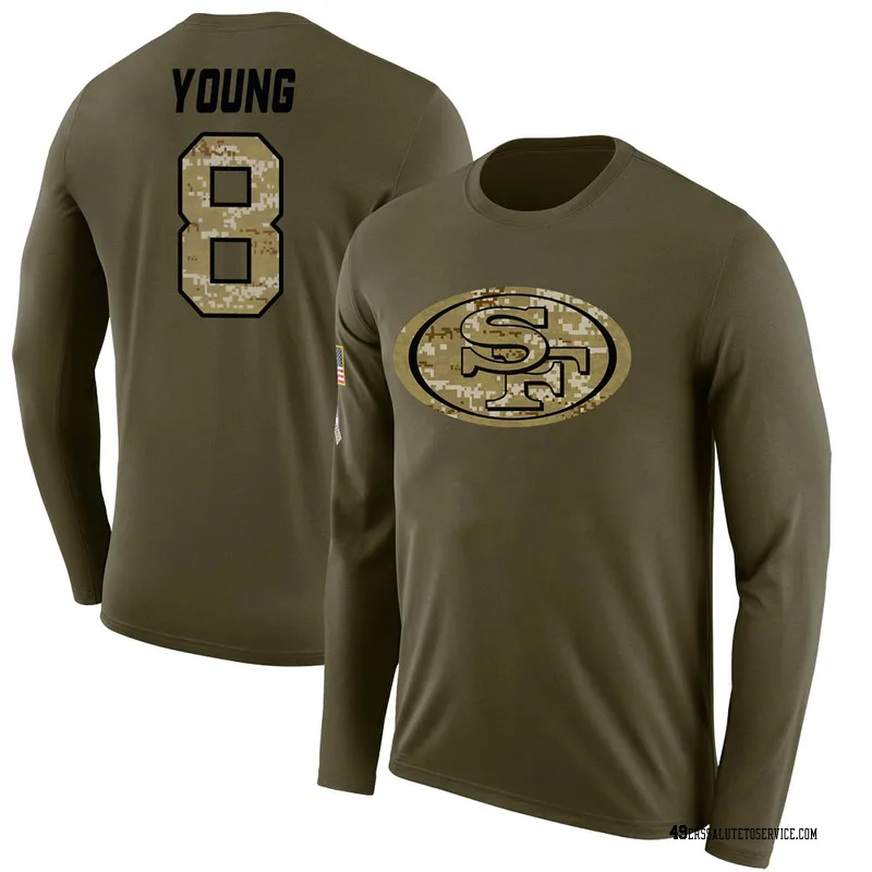 Steve Young Men's San Francisco 49ers Nike 2020 Salute To Service