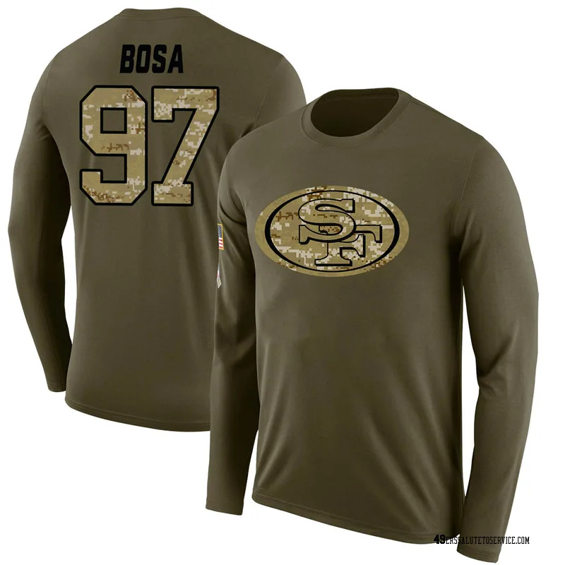 Nick Bosa Salute to Service Hoodies & T-Shirts - 49ers Store